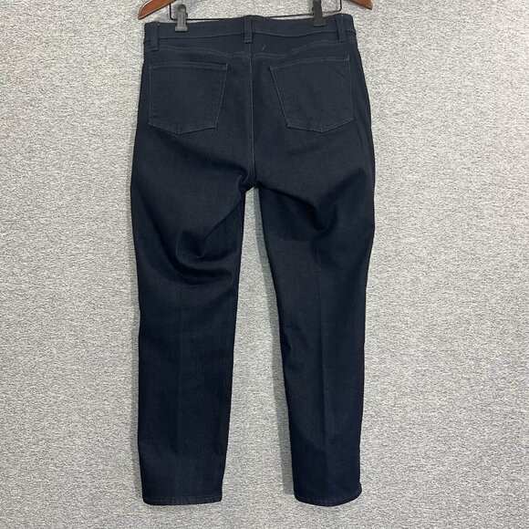 Talbots Jeans Women 8P Black Slim Ankle Curvy Mid Rise Straight Leg Casual - Picture 13 of 13